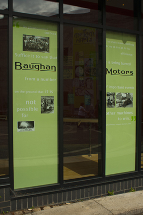 Museum in the Park window