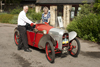Baughan cyclecar outside museum 7